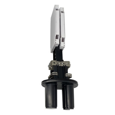 1 in 2 Out IP68 Waterproof Dome Fiber Splice Closure with 48 Cores Capacity for Aerial and Underground Application