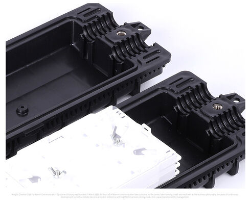 48 núcleos tipo en línea de fibra óptica de empalme cierre 2 en 2 fuera impermeable