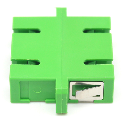 Sistema CATV Multimode Duplex Mini Sc Apc Adaptador de fibra óptica con brida