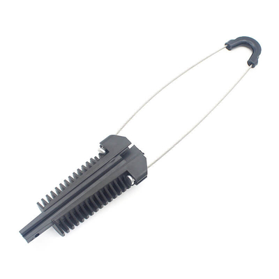 Clampada de anclaje de fibra óptica ADSS 304 de acero inoxidable