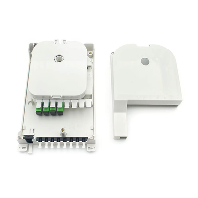 8 Cuadro de distribución de fibra óptica SC de núcleo blanco para centros de datos de alta densidad