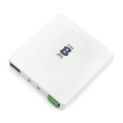 2 núcleos 4 núcleos de fibra óptica terminal de conexión ABS plástico para FTTH