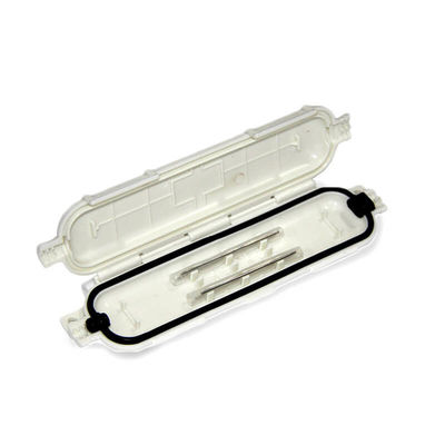 Caja de protección para el empalme de cables de fibra óptica ABS