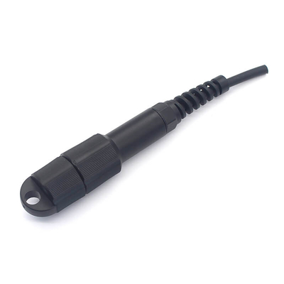 ZET Duplex LC UPC PDLC Conector reforzado impermeable con fibra óptica