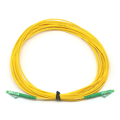 Cordón de parche de fibra óptica personalizado LC APC MM para redes de base