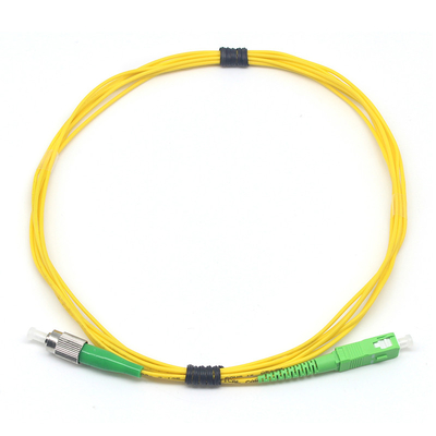 El cable de parche de fibra óptica del APC FC a SC APC SX SM G657a2 2.0MM