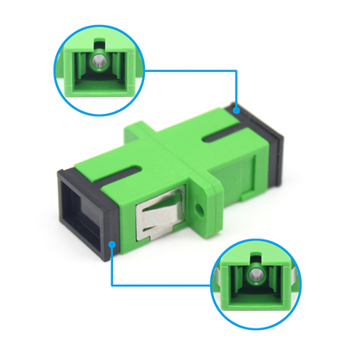 Conector de fibra óptica impermeable duplex APC Material plástico