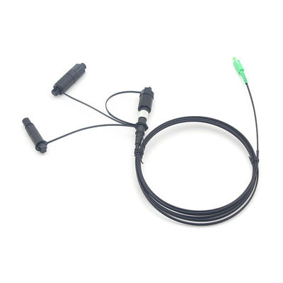 Cables preterminados de fibra óptica SC-APC tipo de pulido