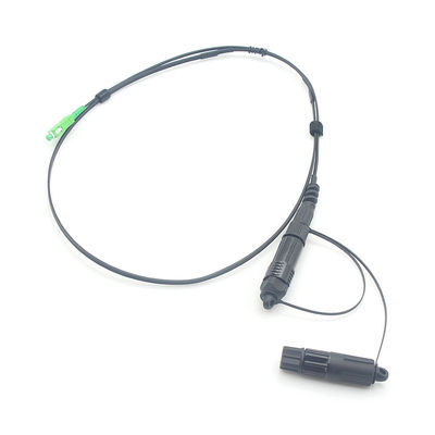 Cables de conexión de fibra óptica OptiTap Mini SC 2 en 1 SC APC impermeables para exteriores