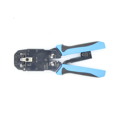 Herramienta de crimpado industrial RJ-45 RJ-12 RJ-11 con pelacables