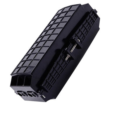 Caja de Fibra Óptica de 48 núcleos, material PC ABS, tipo horizontal 4 entradas 4 salidas, con dimensiones 420x150x180mm