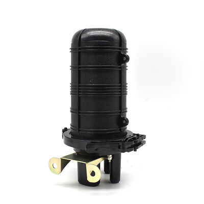 12 núcleos 1 en 3 cerradura de fibra óptica de contracción de calor vertical para protección de empalmes exteriores