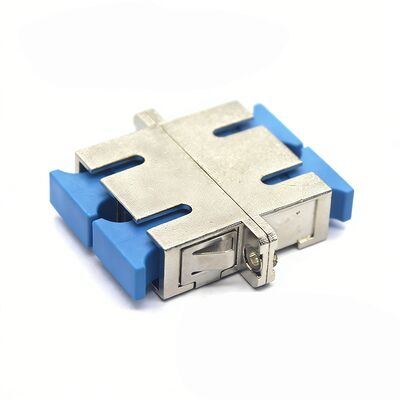 Adaptador LC PC Duplex OM3 MM FTTH para redes de fibra óptica segura