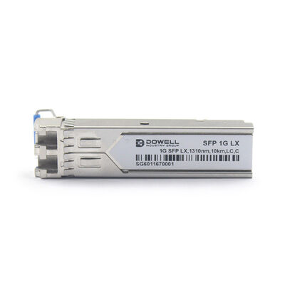 1.25G 1310nm 10Km SFP módulo de transceptor óptico para conector LC de fibra de modo único