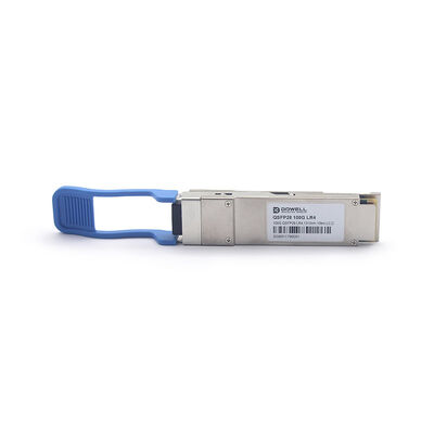 Módulo Transceptor Óptico QSFP28 100G LR4 10km DML Conectable en Caliente