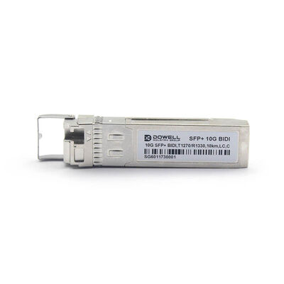 Módulo transceptor óptico SFP 10G LC BiDi 1270T 1330R 10km