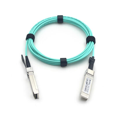 Cable óptico activo SFP+ 10G a SFP+ 10G OM3 AOC de 1m a 150m