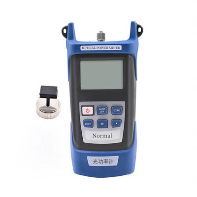 Medidor de potencia de fibra óptica portátil OPM con rango de longitud de onda de 850 ~ 1625 nm y conectores SC / FC / ST para pruebas de campo portátiles