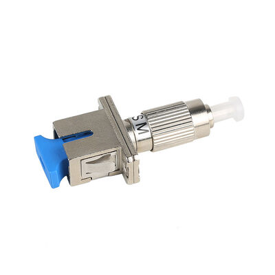 Adaptador Híbrido de Fibra Óptica Monomodo FC Macho a SC Hembra